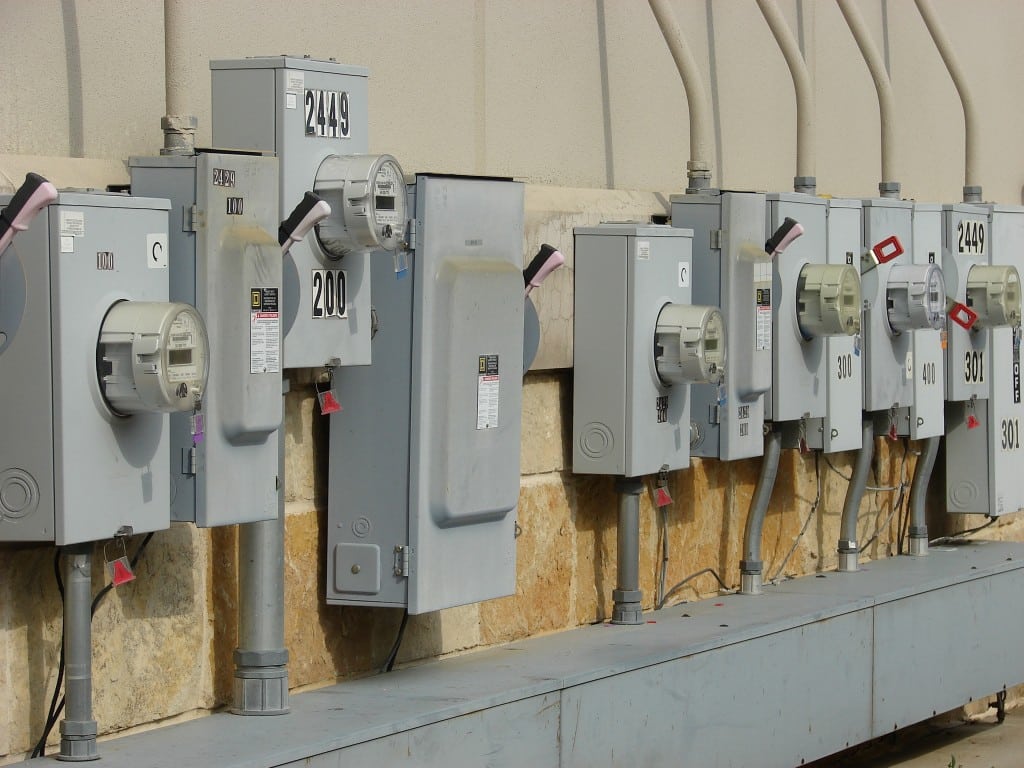 Electric Meter - Warnings And Signs