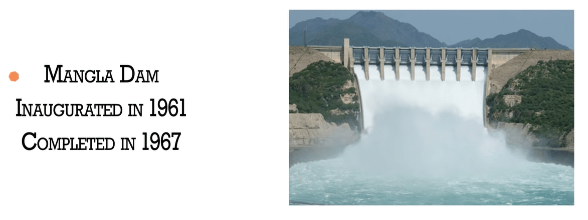 Famous Dams In Pakistan - Mangla Dams
